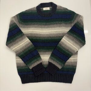 Mr. P. Green Gradient Striped Sweater Size L
